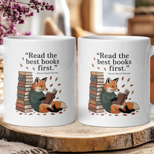 "Read the best books first." - Henry David Thoreau