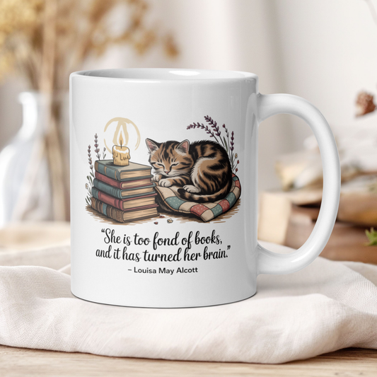 Personalized Louisa May Alcott Quote Mug