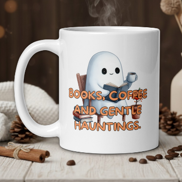 Books, coffee and gentle hauntings