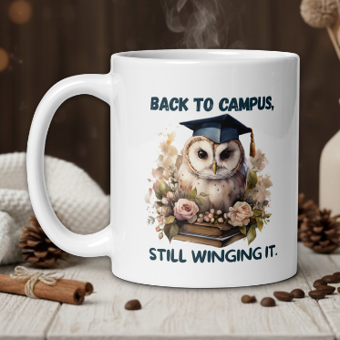 Back to campus, still wingin it