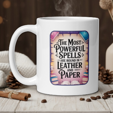 The most powerful spells are bound in leather and paper