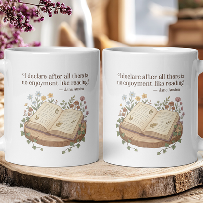 Floral Jane Austen: "I declare there is...."