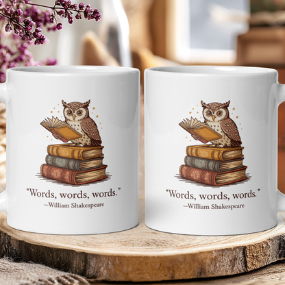 William Shakespeare: "Words, words, words