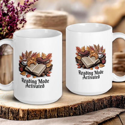 "Reading mode activated" Dark Academia style