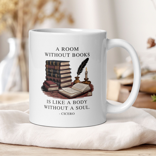 "A room without books...." - Cicero