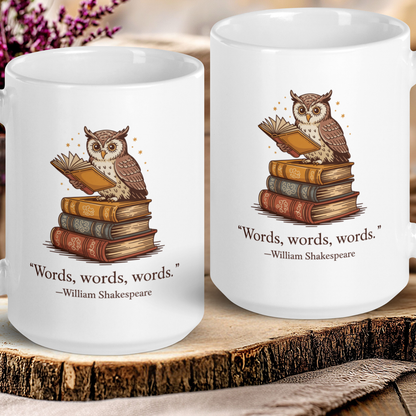 William Shakespeare: "Words, words, words