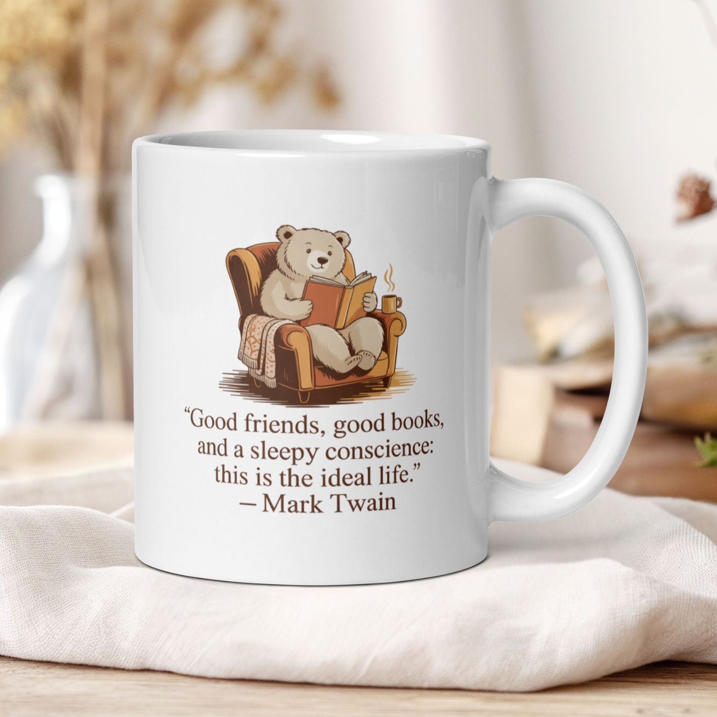 Good friends, good books - Mark Twain