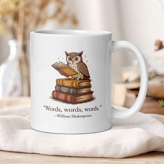 William Shakespeare: "Words, words, words