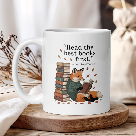 "Read the best books first." - Henry David Thoreau