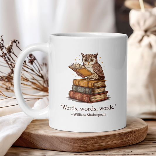 William Shakespeare: "Words, words, words