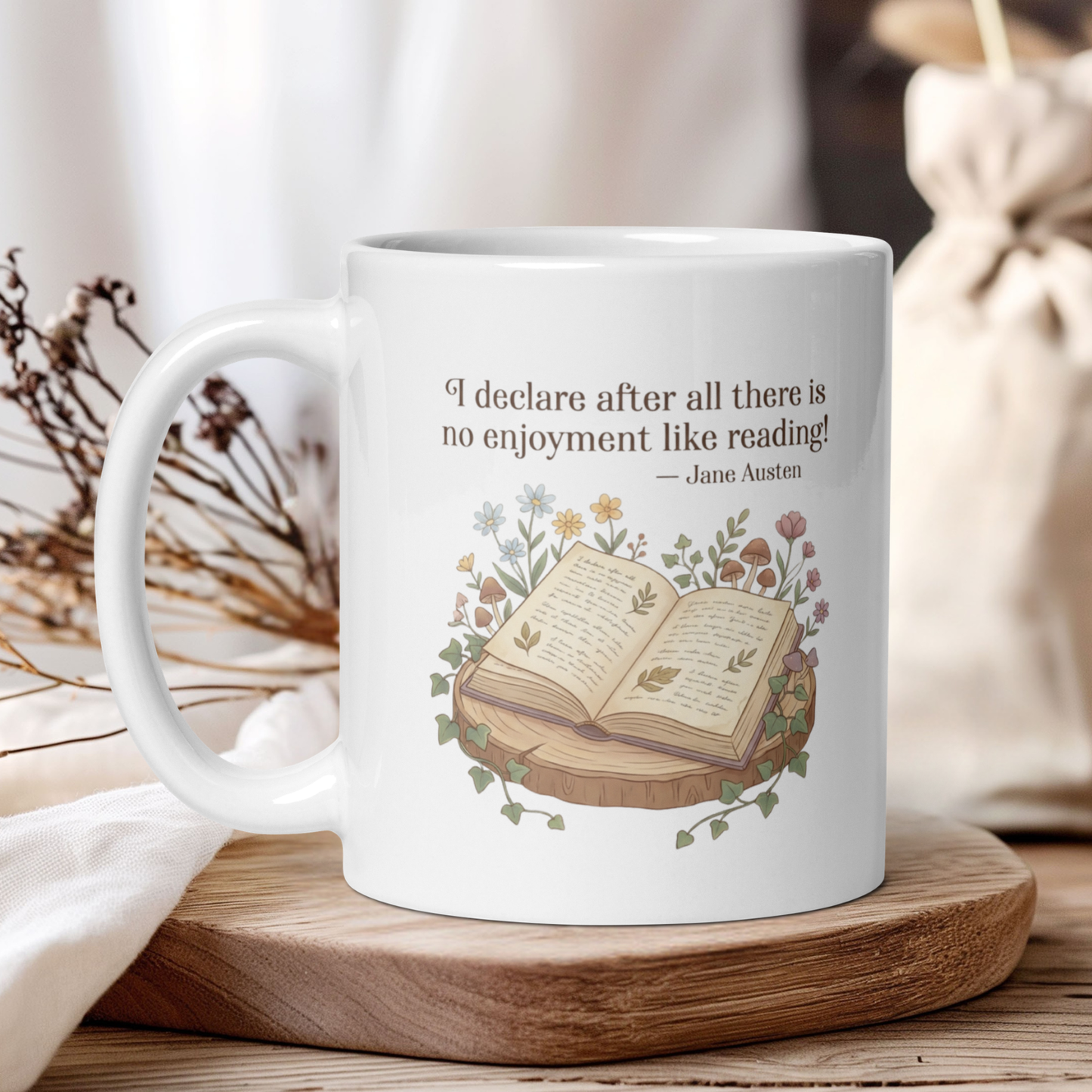 Floral Jane Austen: "I declare there is...."