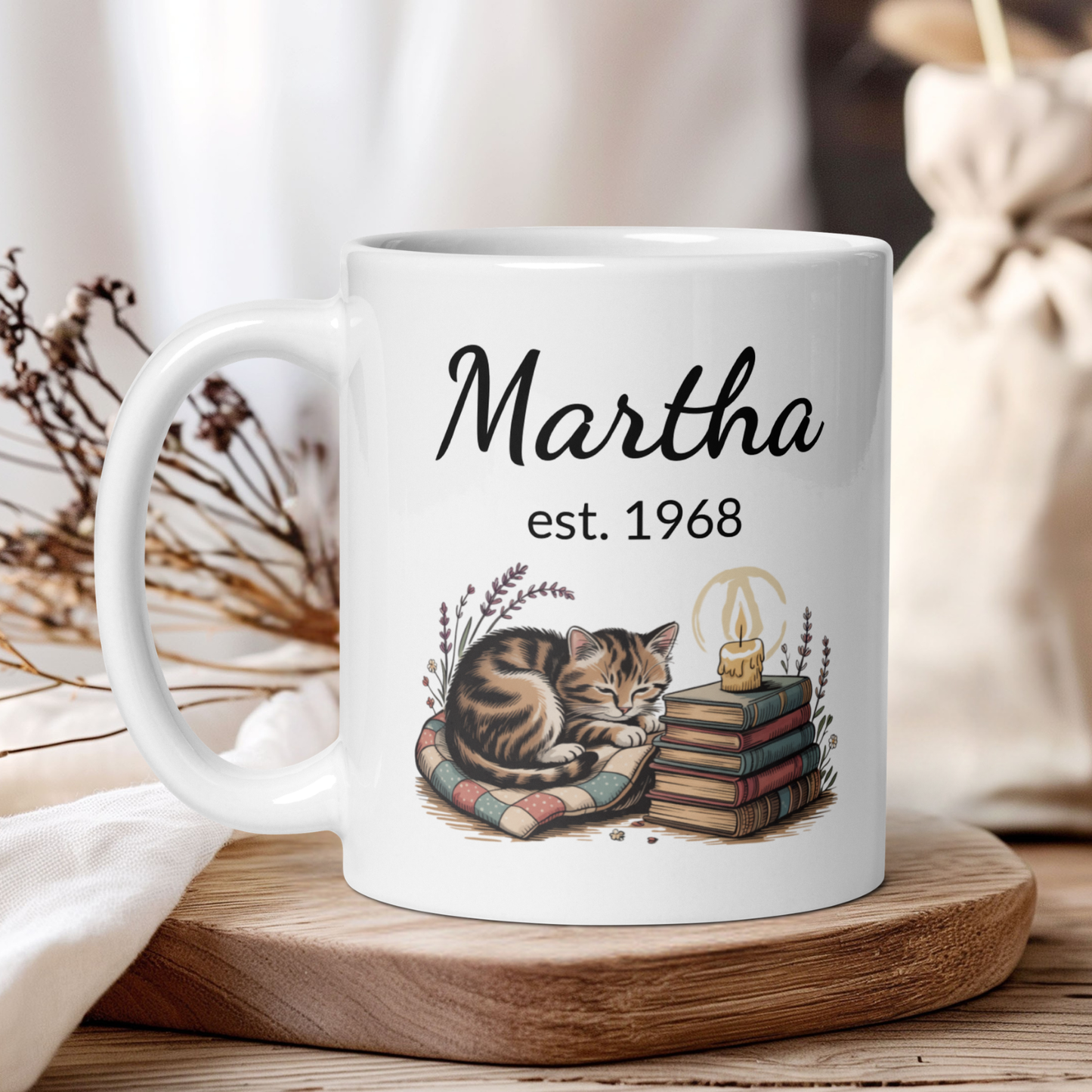 Personalized Louisa May Alcott Quote Mug