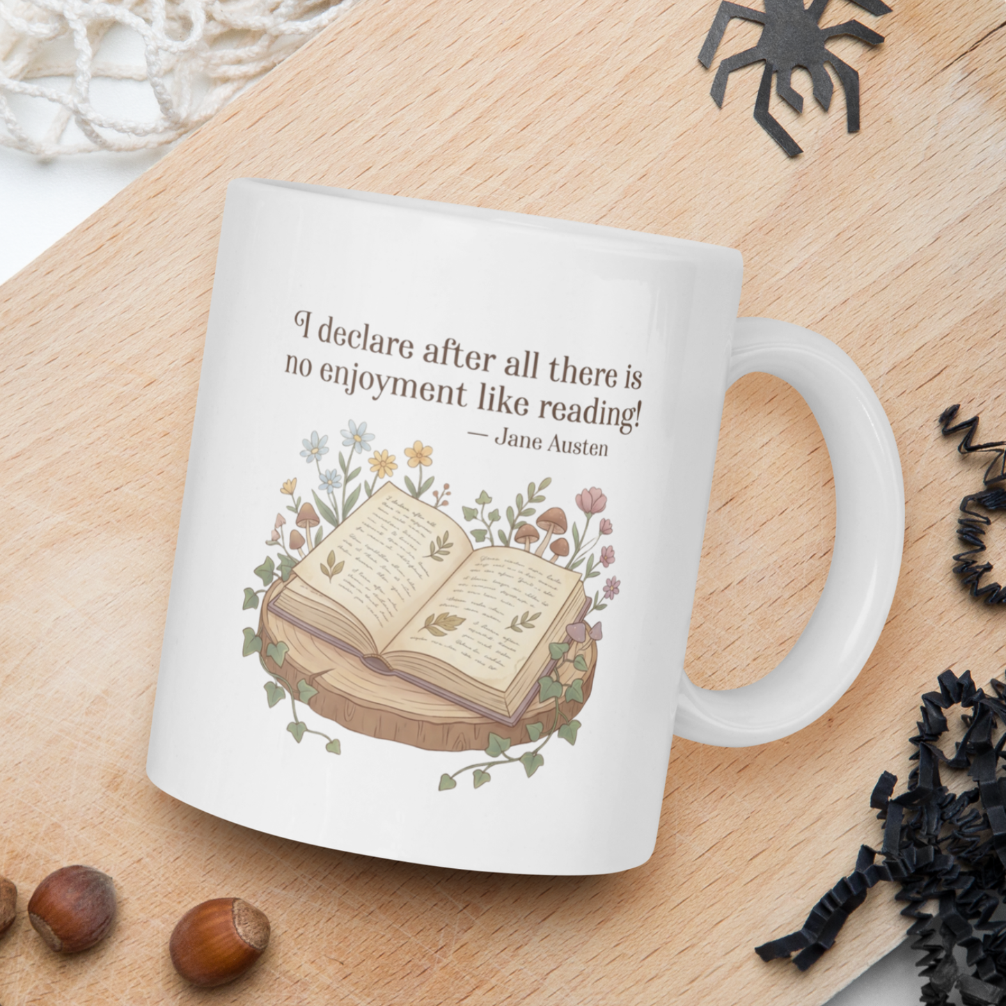 Floral Jane Austen: "I declare there is...."