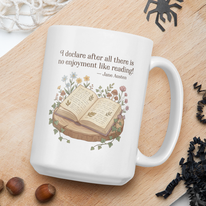 Floral Jane Austen: "I declare there is...."