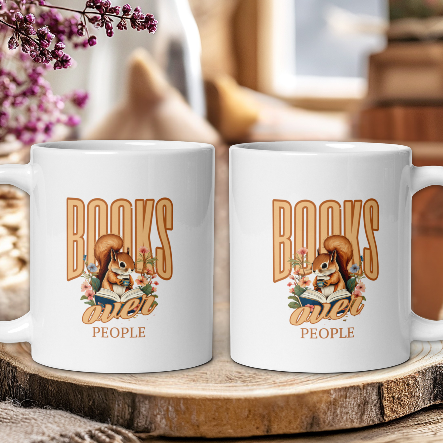 Books over people